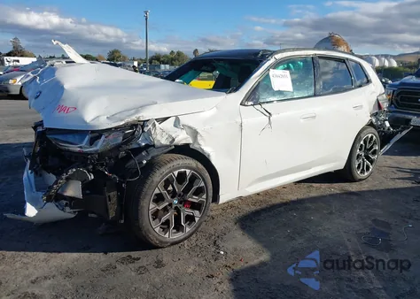 2025 BMW X3 M50 xDrive from USA, damaged, VIN 5UX73GP09S9072719